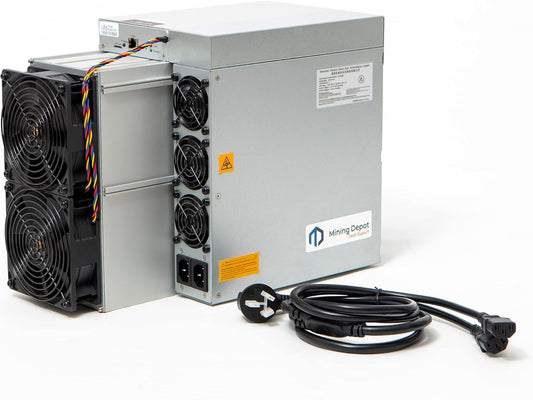 Bitcoin Crypto ASIC Miner - Bitmain Antminer S19J Pro, Efficient Bitcoin Mining Hardware and Tech Solution for BTC/BCH Crypto Mining, 220V PSU and Power Cord Included, 96TH/s, 2832W
