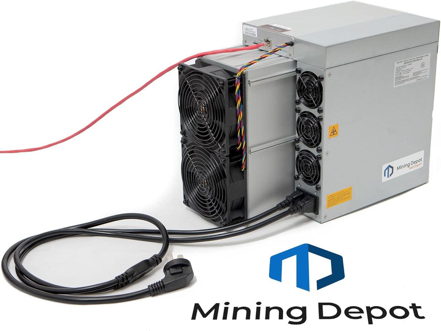 Bitcoin Crypto ASIC Miner - Bitmain Antminer S19J Pro, Efficient Bitcoin Mining Hardware and Tech Solution for BTC/BCH Crypto Mining, 220V PSU and Power Cord Included, 96TH/s, 2832W